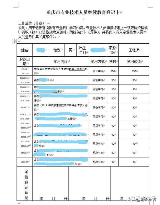 个人简历培训经历怎么填写（简历培训经历怎么填写才正确）