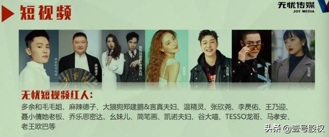 无忧传媒旗下艺人抖音小99，抖音无忧传媒旗下艺人名单？