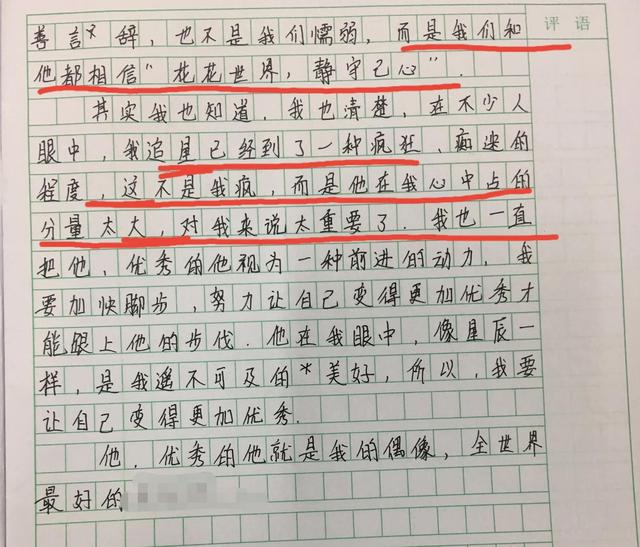 张云雷粉丝高考作文满分原文（关于张云雷的中考满分作文）