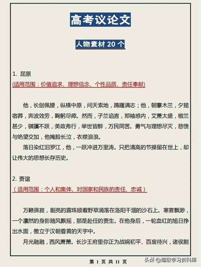 0个典型人物素材200字照片（20个典型人物素材200字内容）"